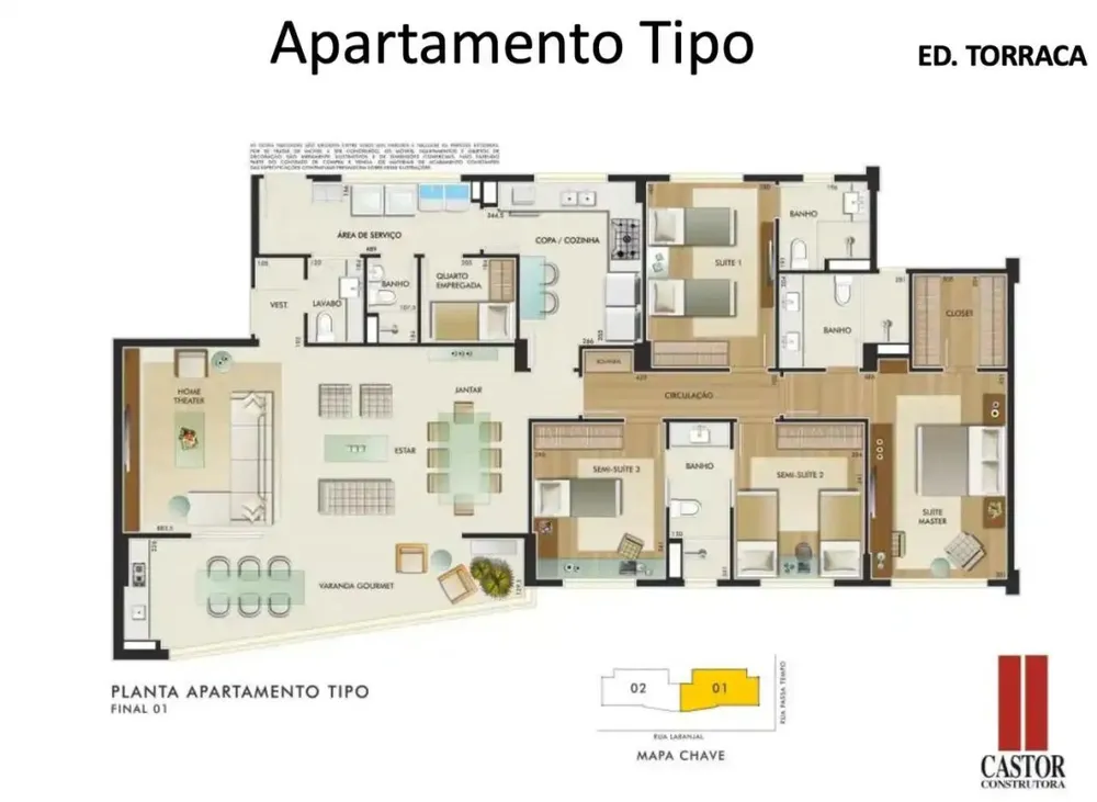 Apartamento, 4 quartos, 167 m² - Foto 5