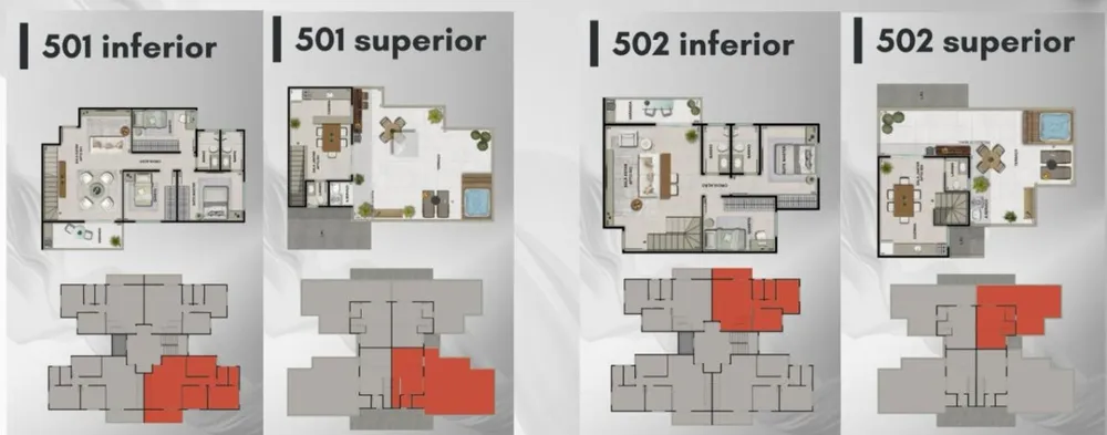 Cobertura, 2 quartos, 122 m² - Foto 3