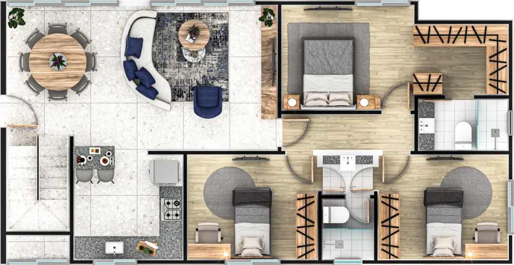 Apartamento, 3 quartos, 90 m² - Foto 6