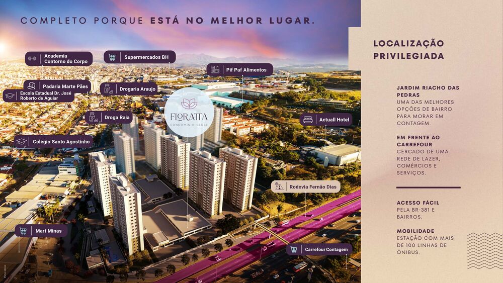 Apartamento à venda com 2 quartos, 46m² - Foto 3