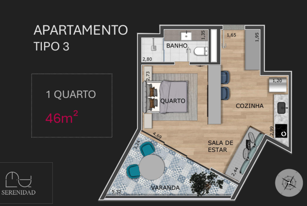 Apartamento à venda com 2 quartos, 88m² - Foto 9