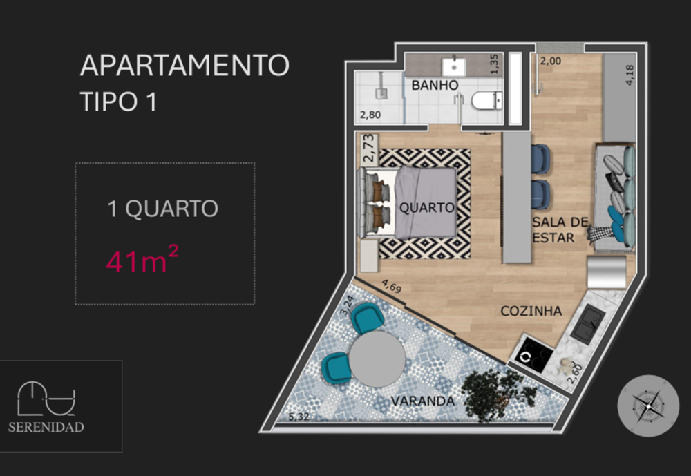 Apartamento à venda com 2 quartos, 88m² - Foto 8