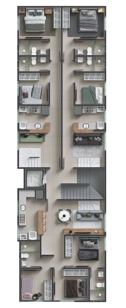 Apartamento, 2 quartos, 79 m² - Foto 2