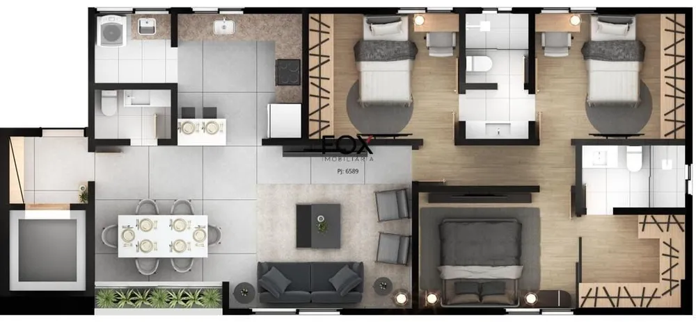 Apartamento, 3 quartos, 97 m² - Foto 8