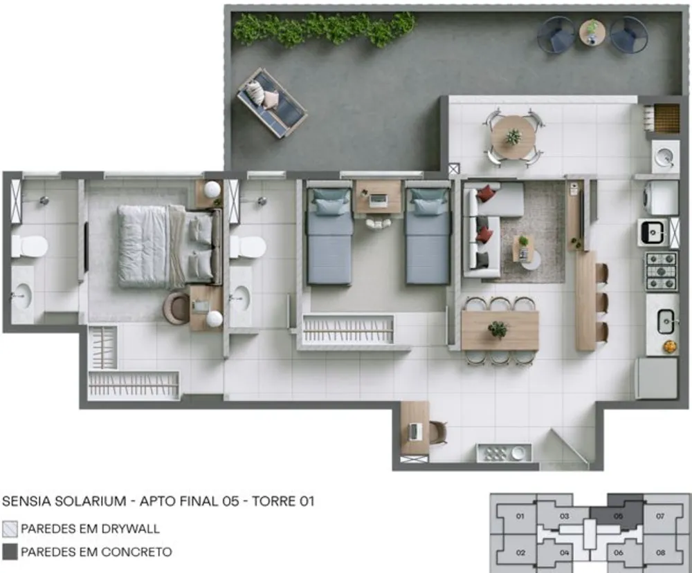 Apartamento, 2 quartos, 58 m² - Foto 18