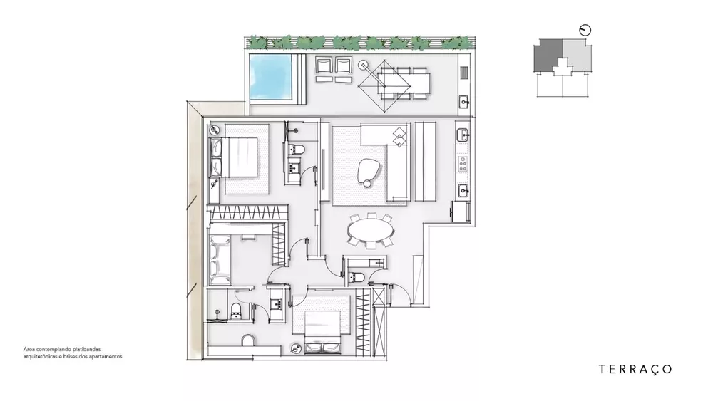 Apartamento à venda com 3 quartos, 98m² - Foto 17