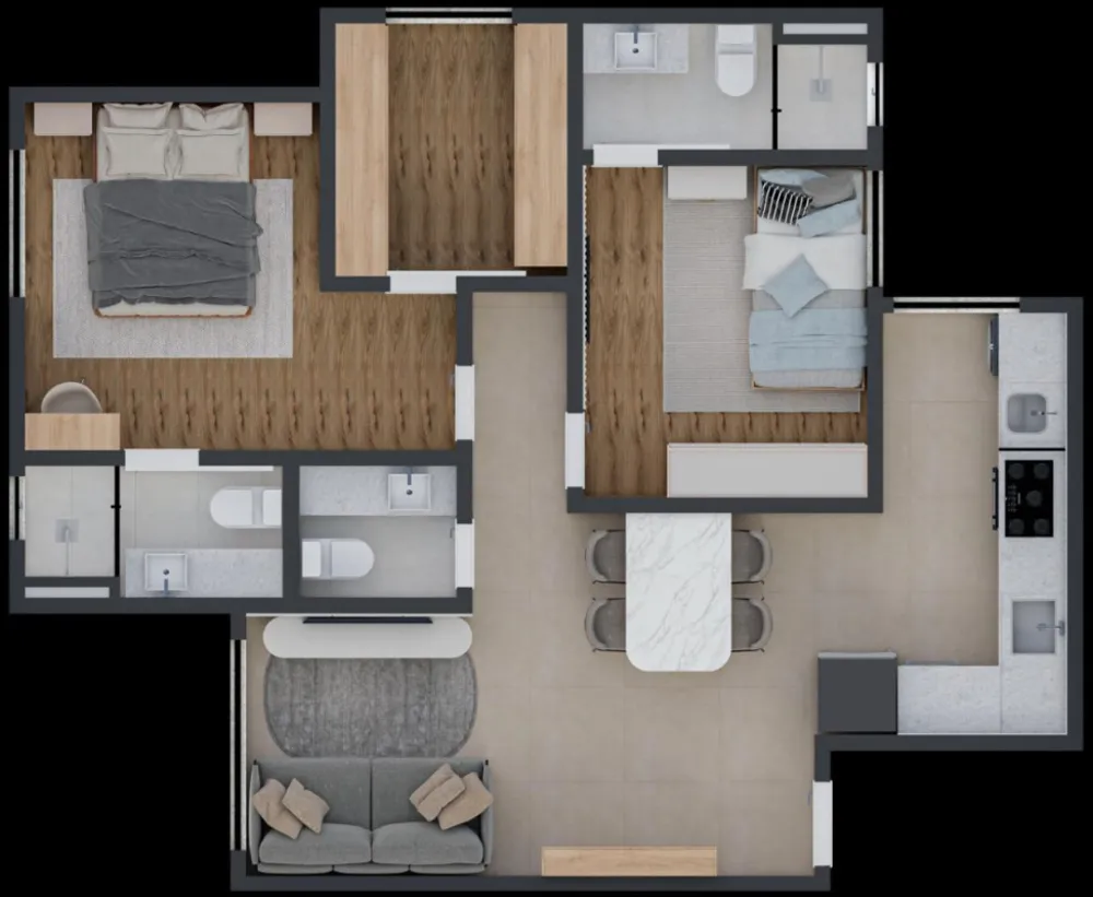 Cobertura, 3 quartos, 130 m² - Foto 6
