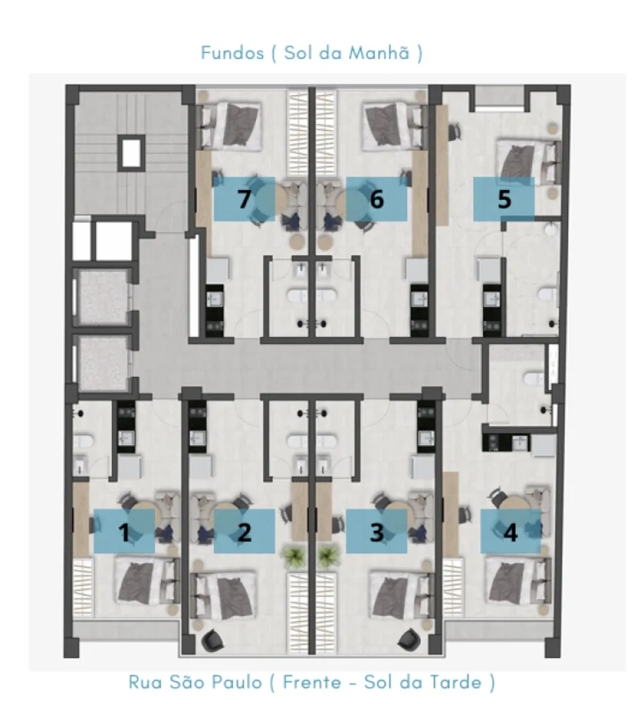Apartamento, 1 quarto, 31 m² - Foto 3