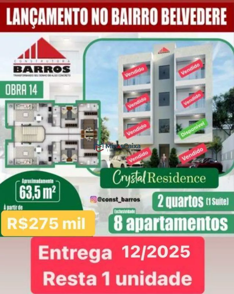 Apartamento à venda com 2 quartos, 63m² - Foto 2