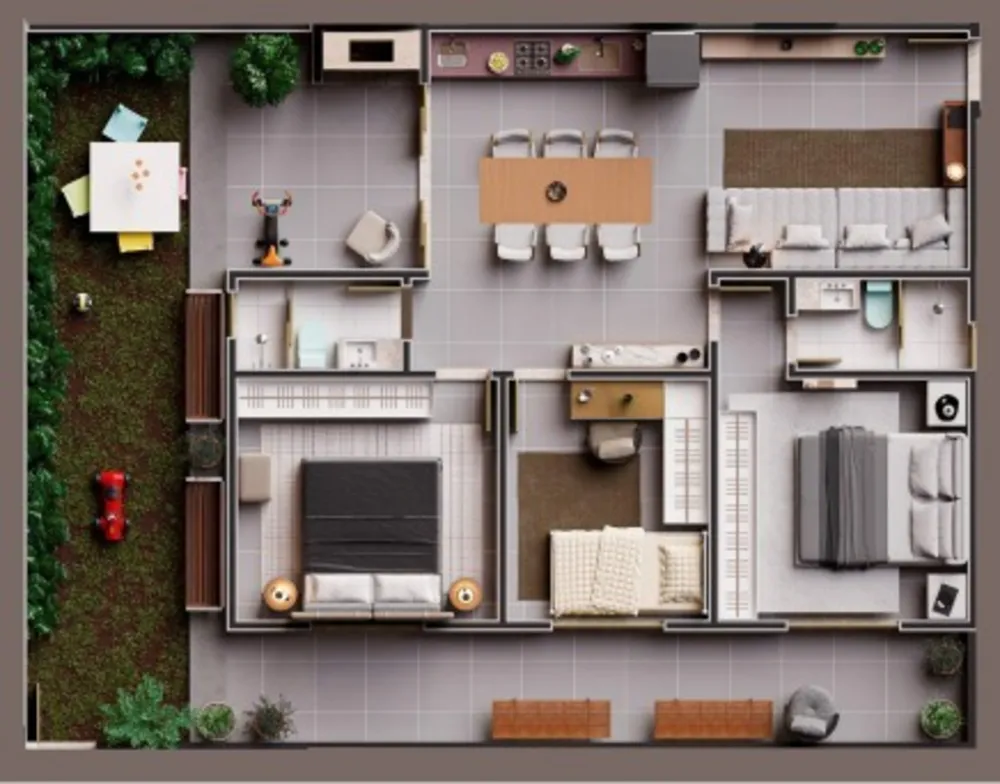 Apartamento, 3 quartos, 189 m² - Foto 11