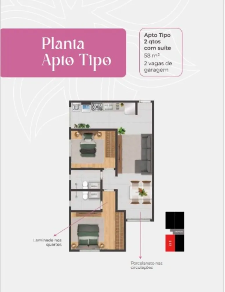 Apartamento, 2 quartos, 83 m² - Foto 14