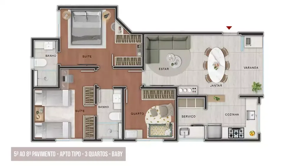 Apartamento, 2 quartos, 71 m² - Foto 12