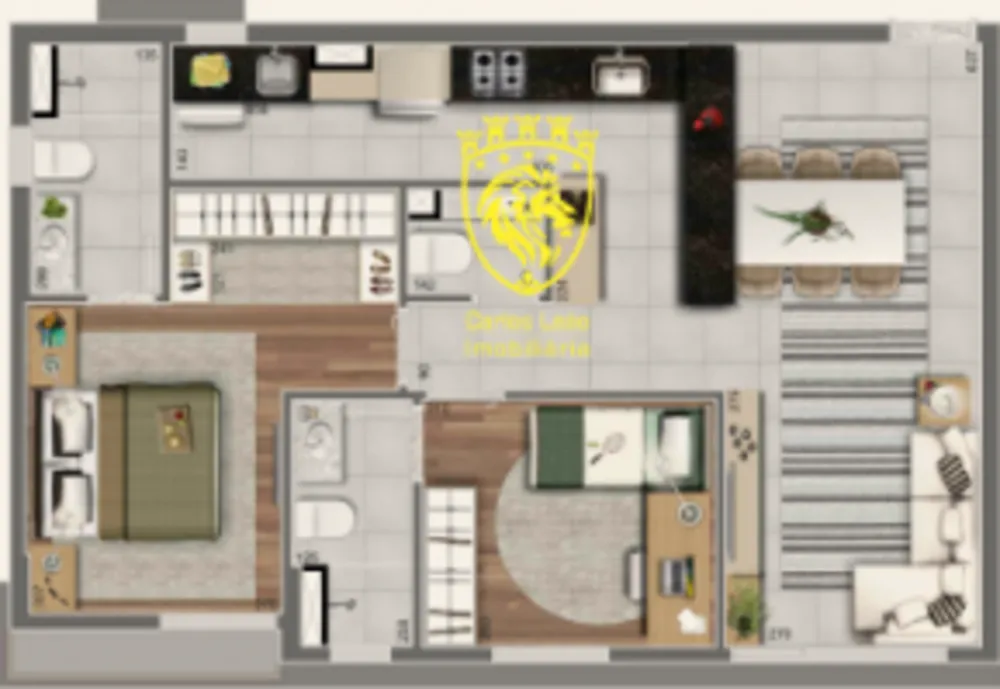 Apartamento, 2 quartos, 67 m² - Foto 8