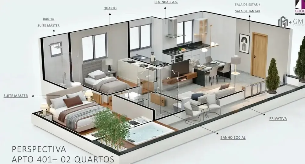 Apartamento, 2 quartos, 78 m² - Foto 8