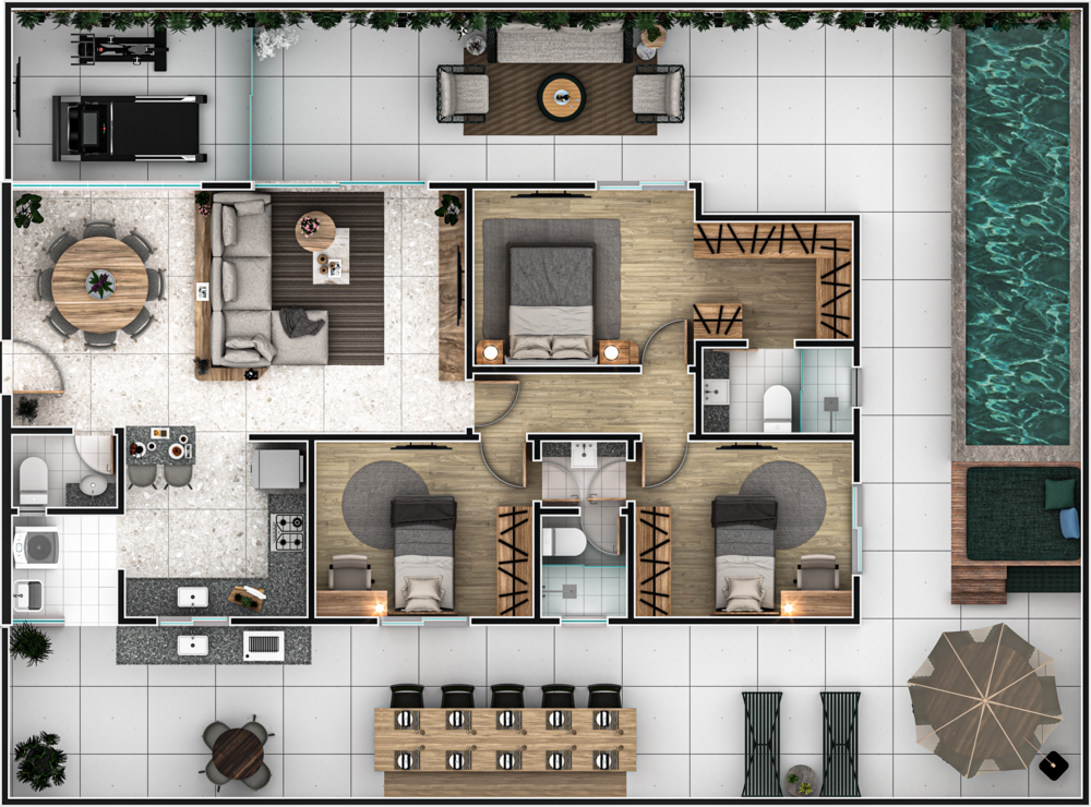 Cobertura à venda com 3 quartos, 72m² - Foto 4