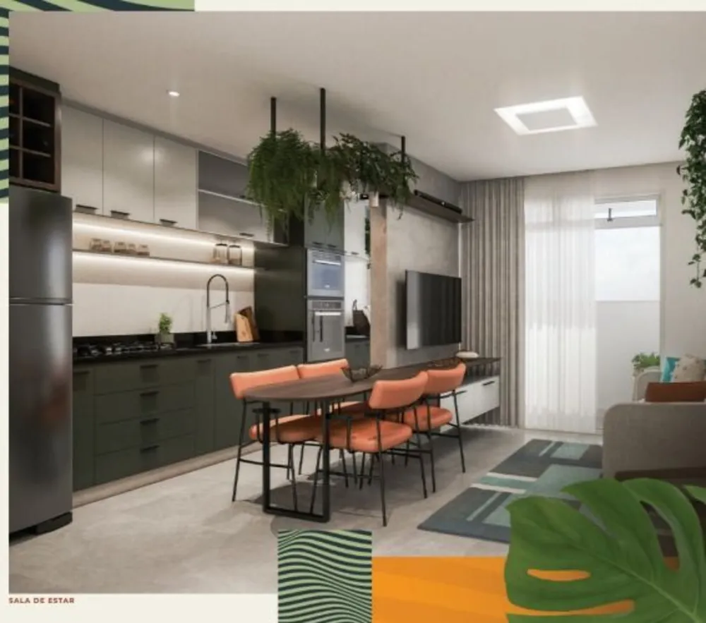 Apartamento, 2 quartos, 54 m² - Foto 2