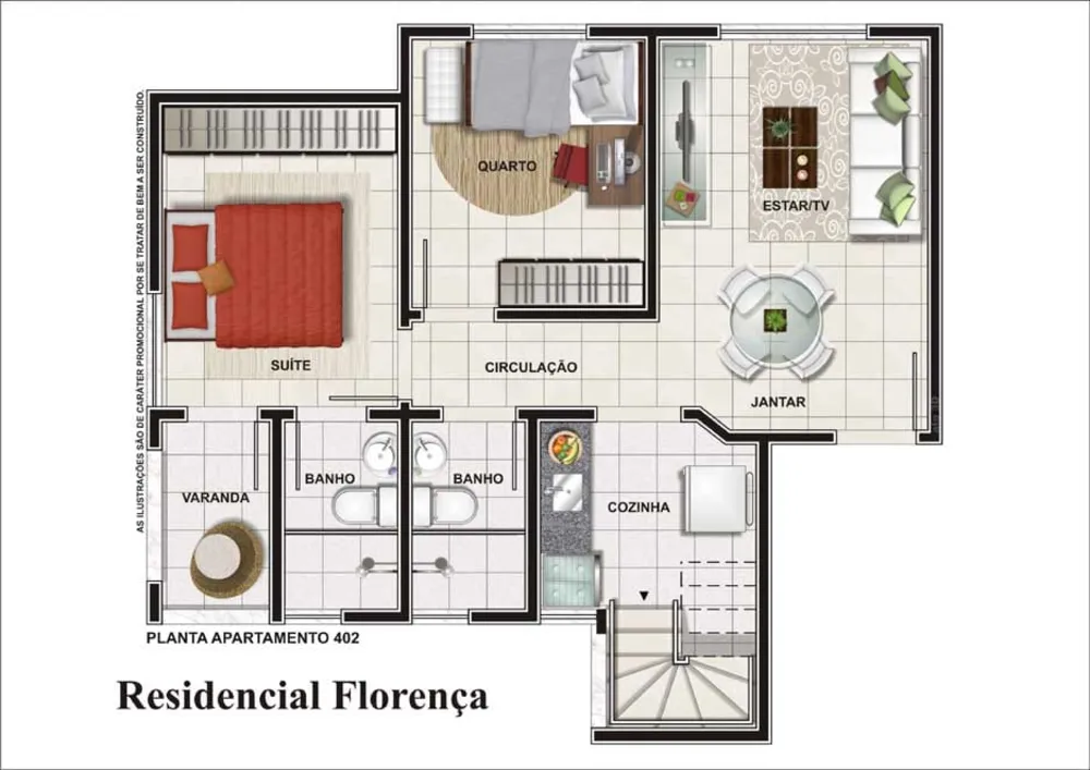 Cobertura, 2 quartos, 105 m² - Foto 11