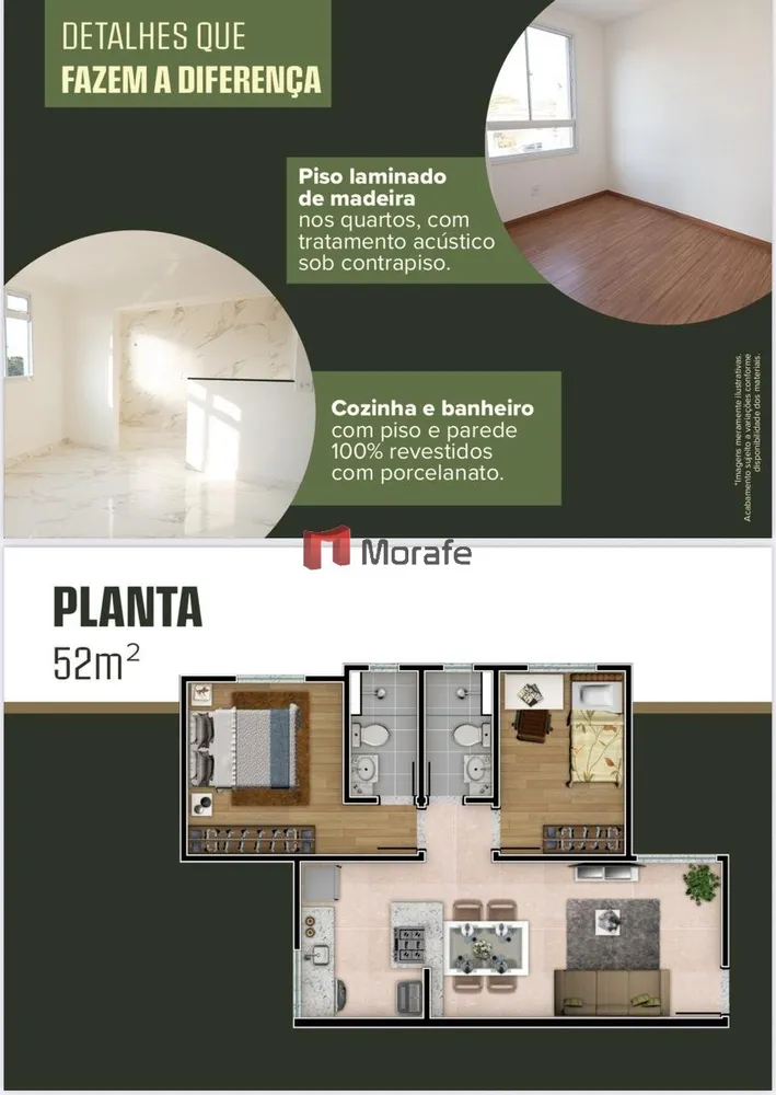 Apartamento, 2 quartos, 52 m² - Foto 10