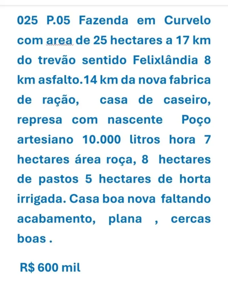 Fazenda, 1 quarto - Foto 7