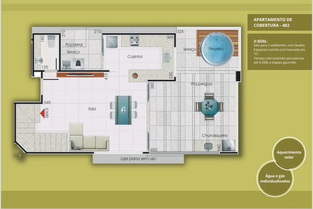 Apartamento, 3 quartos, 125 m² - Foto 2
