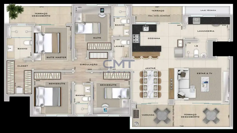 Apartamento, 4 quartos, 201 m² - Foto 23