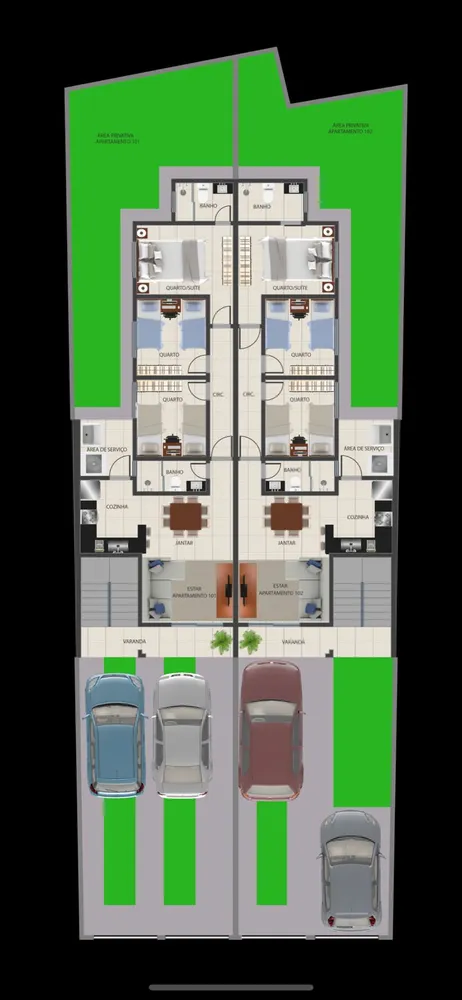 Apartamento, 3 quartos, 55 m² - Foto 12