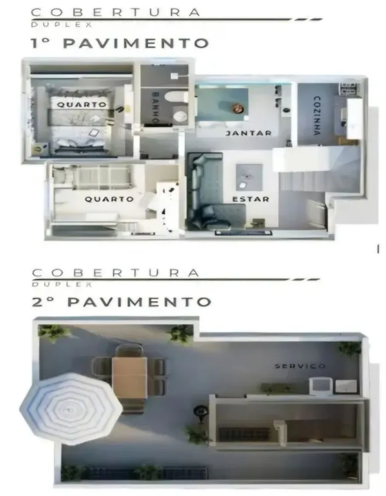Cobertura, 2 quartos, 171 m² - Foto 3