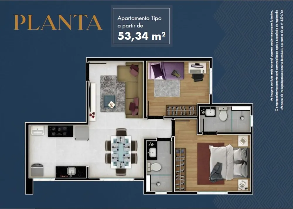 Cobertura, 2 quartos, 121 m² - Foto 9