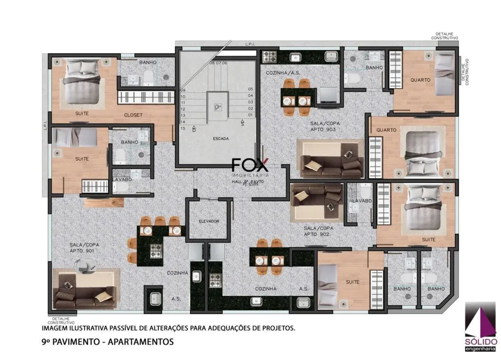 Apartamento, 2 quartos, 64 m² - Foto 11