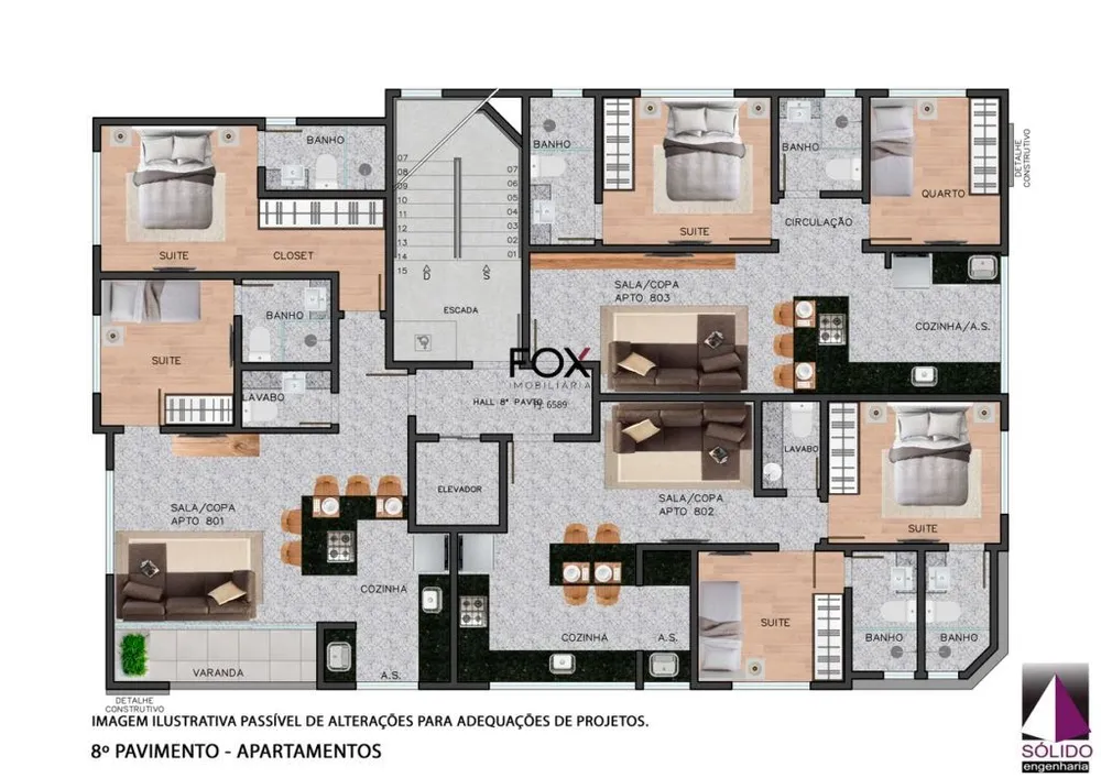 Apartamento, 2 quartos, 64 m² - Foto 17