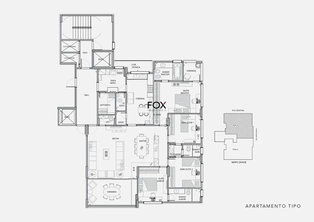 Apartamento, 4 quartos, 176 m² - Foto 10