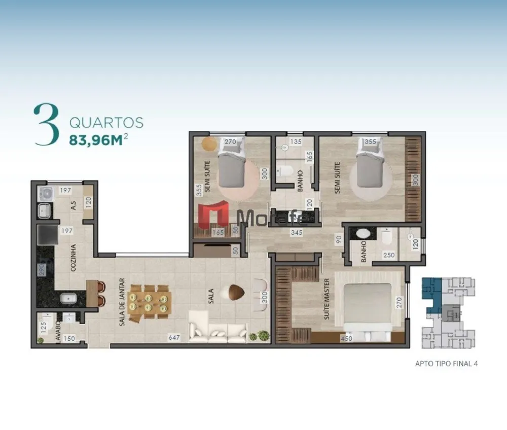 Apartamento, 3 quartos, 99 m² - Foto 16