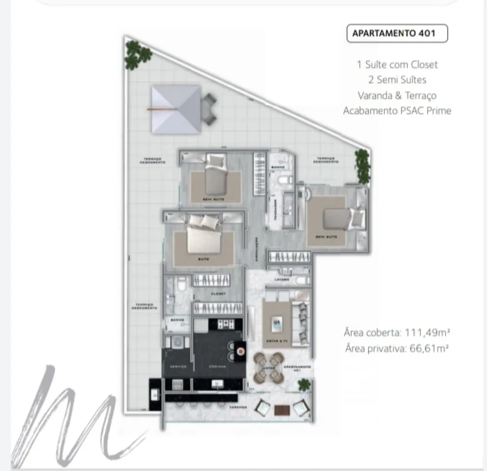 Apartamento, 3 quartos, 111 m² - Foto 10