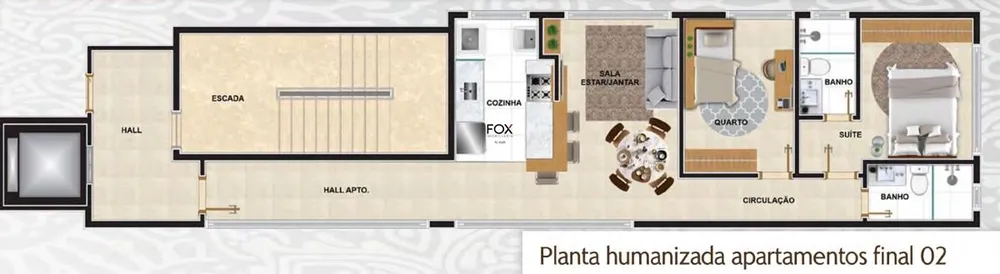 Apartamento, 2 quartos, 95 m² - Foto 8