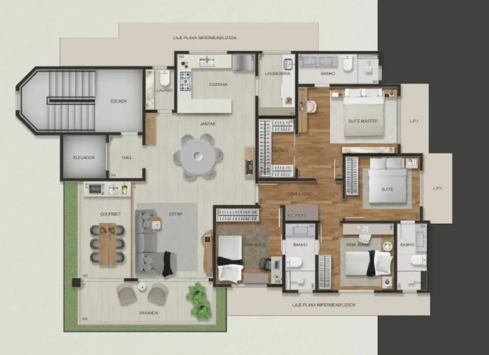 Apartamento, 4 quartos, 140 m² - Foto 3