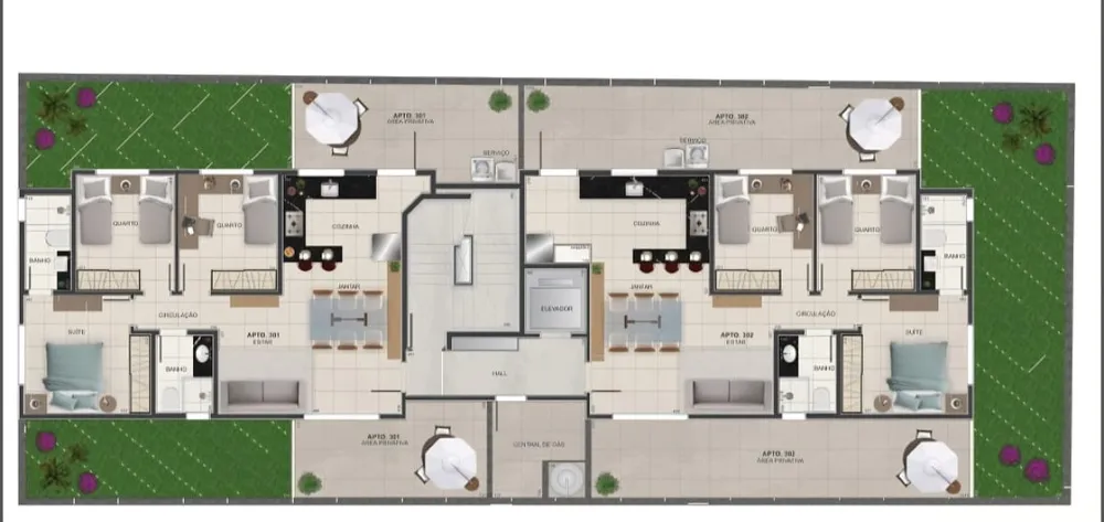 Cobertura, 3 quartos, 87 m² - Foto 6
