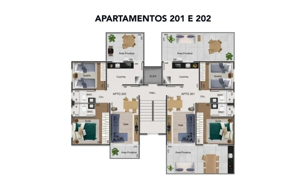 Apartamento, 2 quartos, 14 m² - Foto 3