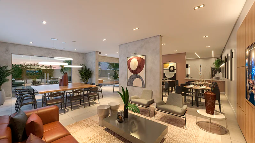 Apartamento à venda com 2 quartos, 54m² - Foto 7