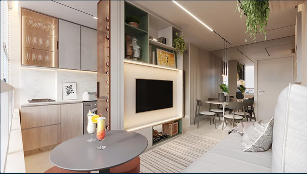 Apartamento à venda com 2 quartos, 54m² - Foto 1