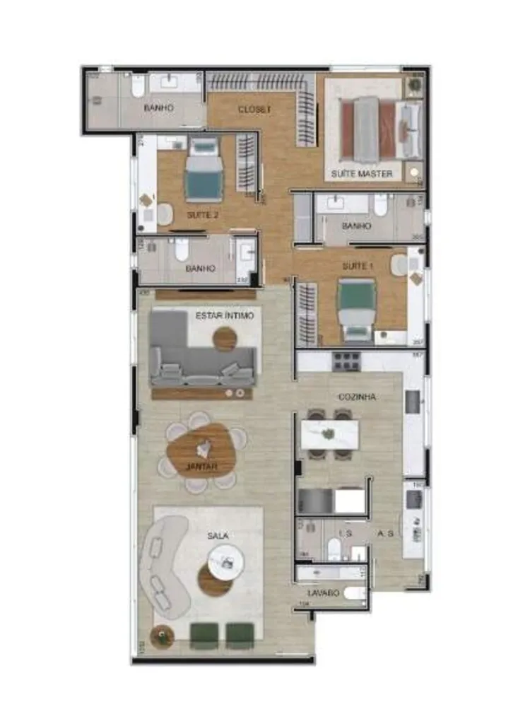 Cobertura, 4 quartos, 280 m² - Foto 17