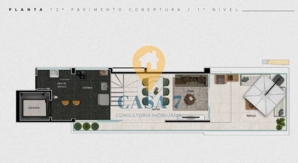 Cobertura à venda com 2 quartos, 89m² - Foto 3