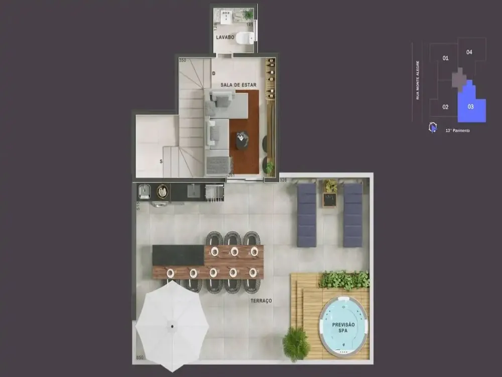 Cobertura, 2 quartos, 1200 m² - Foto 9