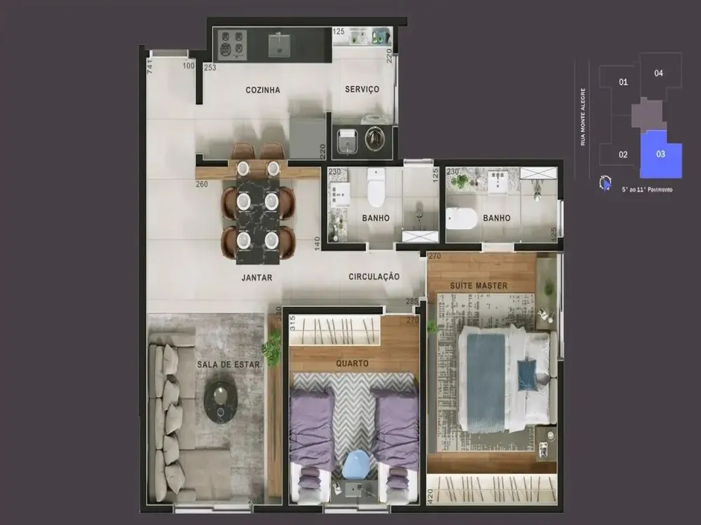 Cobertura, 2 quartos, 1200 m² - Foto 5