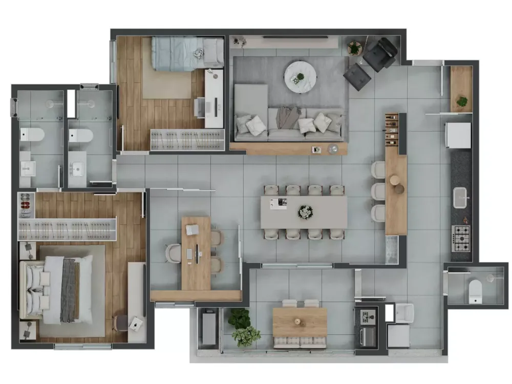 Apartamento, 3 quartos, 94 m² - Foto 15