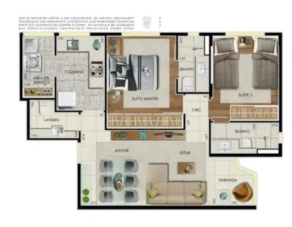 Apartamento, 2 quartos, 117 m² - Foto 14