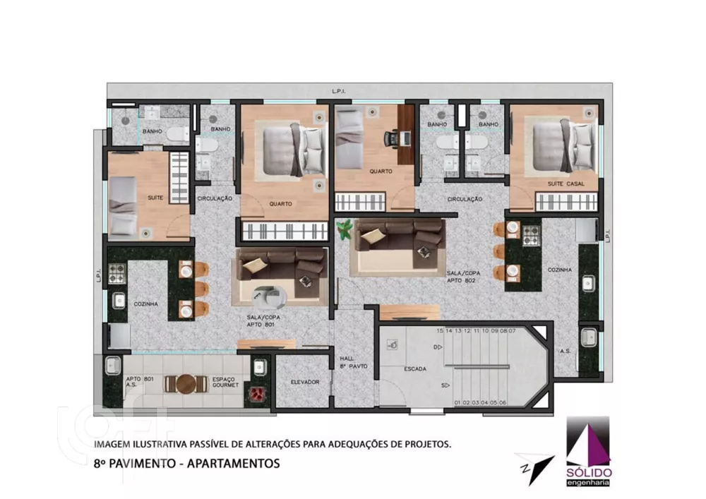 Apartamento à venda com 3 quartos, 100m² - Foto 12