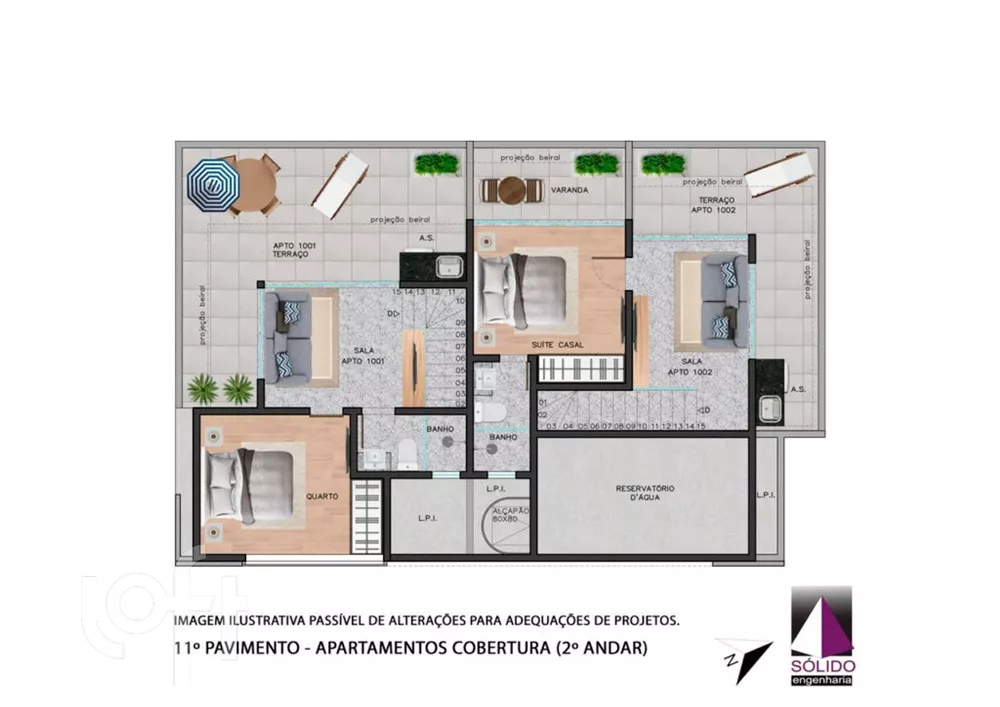 Apartamento à venda com 3 quartos, 100m² - Foto 15