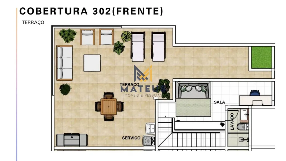 Cobertura, 3 quartos, 152 m² - Foto 5