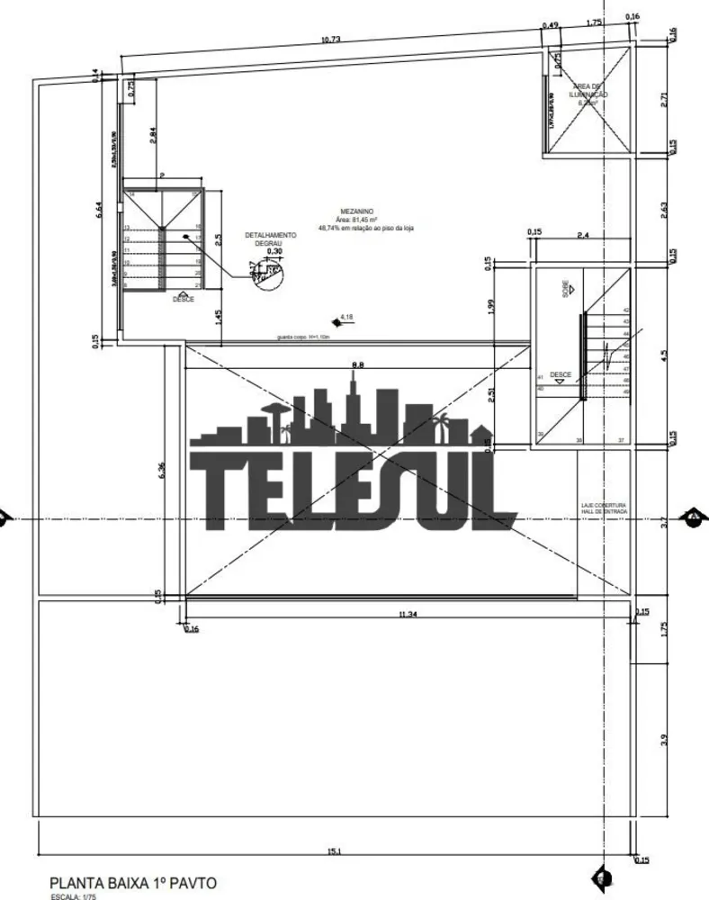 Depósito-Galpão, 650 m² - Foto 2