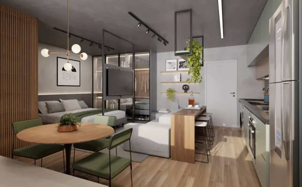 Apartamento, 1 quarto, 38 m² - Foto 5